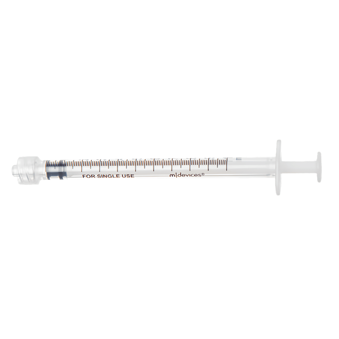 Luer Lock Syringe - Concentric Nozzle Without Needle