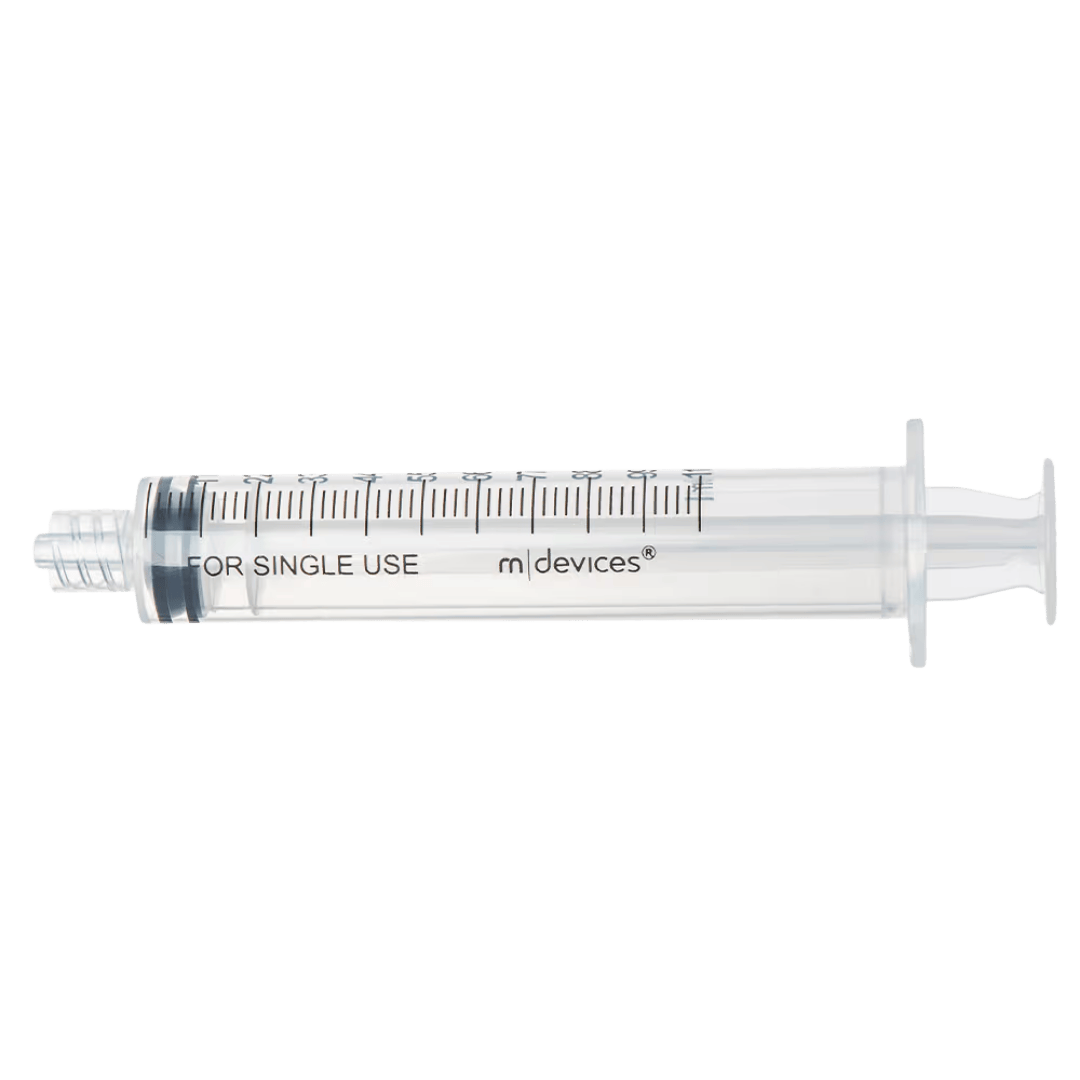 Luer Lock Syringe - Concentric Nozzle Without Needle
