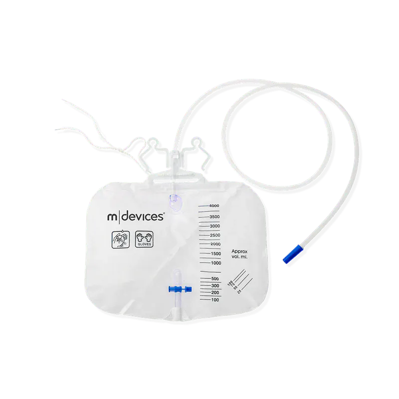 M-Devices Bag Bed 4000ml T-Tap Nrv Hanger Rope 150cm Tubing