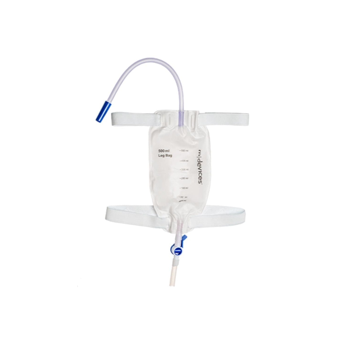 M-Devices Bag Leg 500ml L-Tap Nrv Tube Silicone Strap