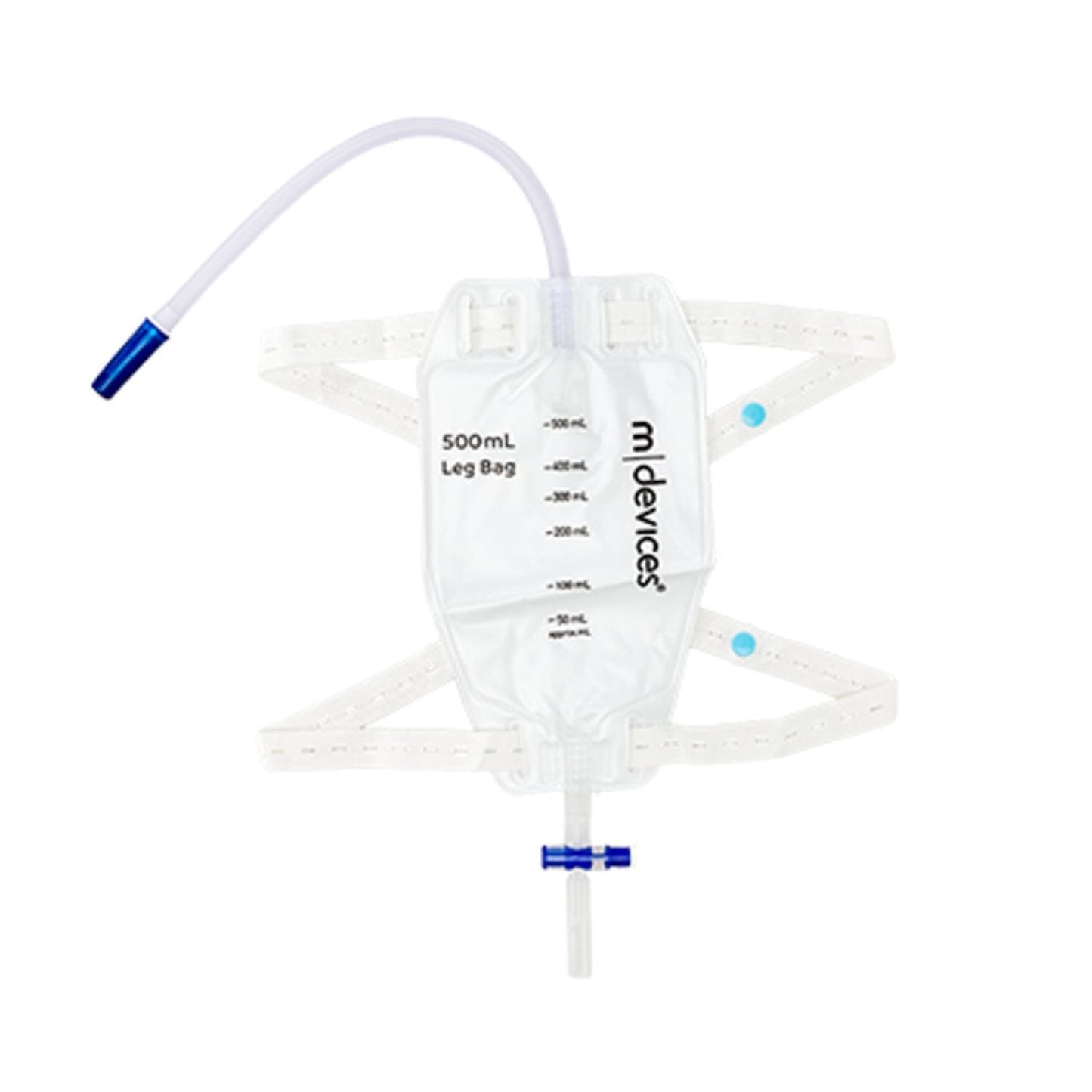 M-Devices Bag Leg 500ml T-Tap Nrv Tube Elastic Strap