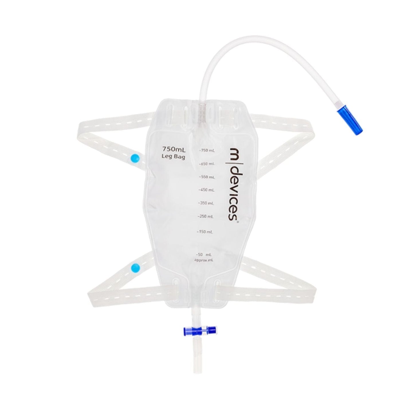 M-Devices Bag Leg 750ml T-Tap Nrv Tube Elastic Strap