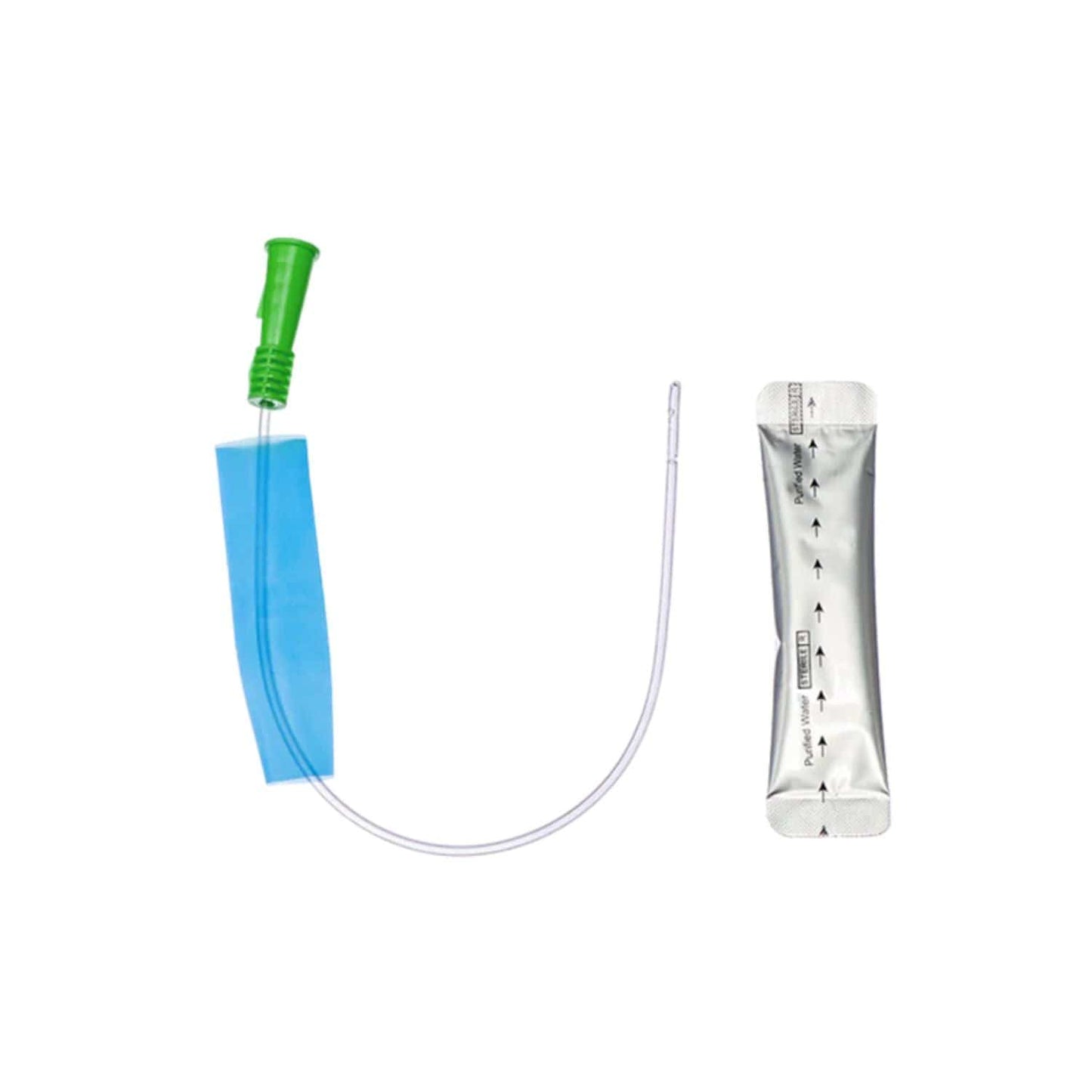 M-Devices Hydrophilic Nelaton Catheter with Water Sachet 40cm