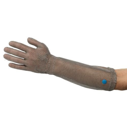 Manulatex Safety & PPE Each Manulatex Glove Mesh Left Hand Long Cuff Blue Large