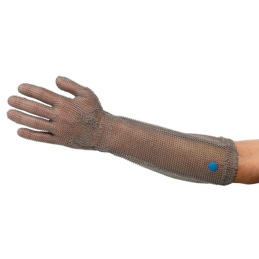 Manulatex Safety & PPE Each Manulatex Glove Mesh Right Hand Long Cuff Blue Large