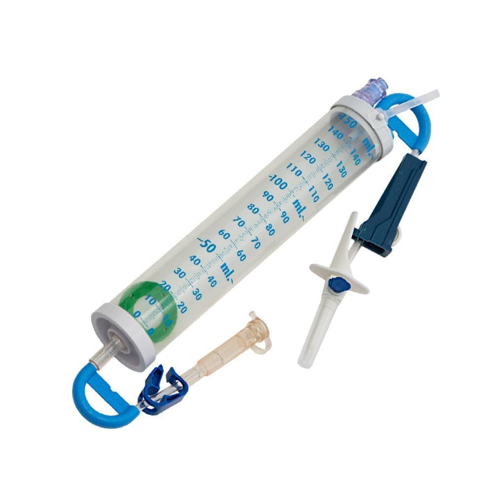 Mdevice Burette 150ml Infusion Set - 60 Drops/ml, 230cm, NAS Safety Shutoff