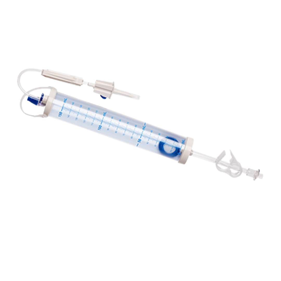 Mdevice Burette 150ml Infusion Set - 60 Drops/ml, 230cm, NAS Safety Shutoff