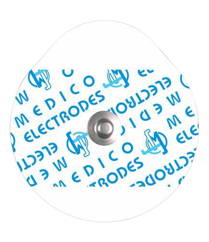 Medico Medico Stress Monitoring 45x42mm Snap ECG Electrode Solid Gel
