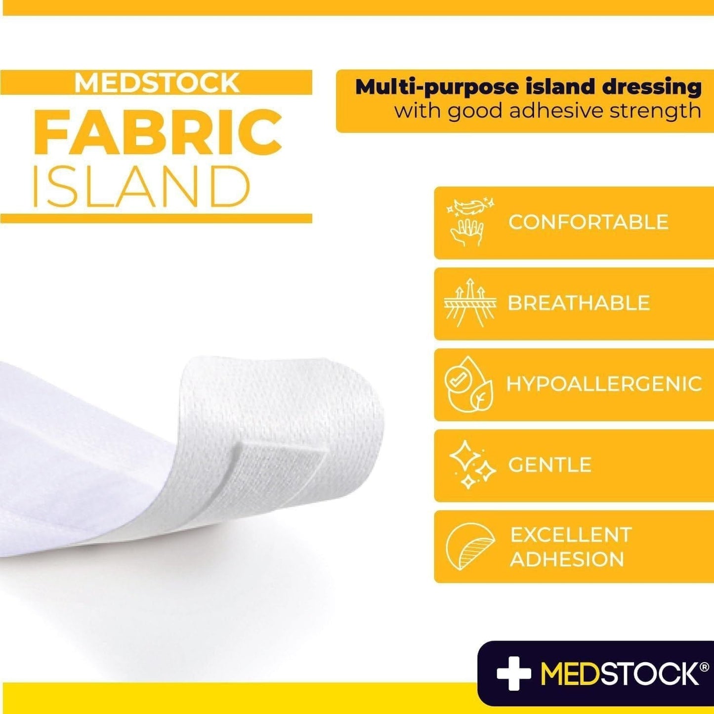 Medstock Fabric Island Dressing