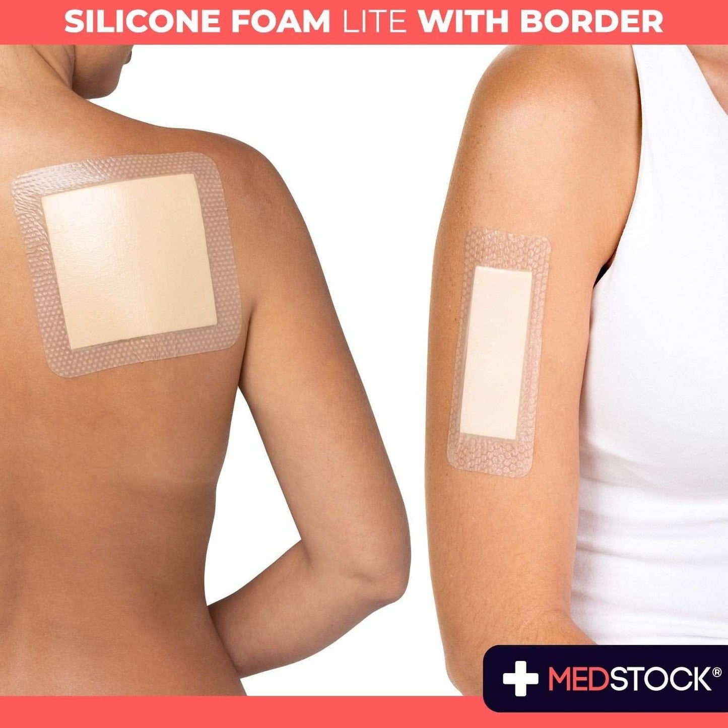 Medstock Silicone Foam Border Lite