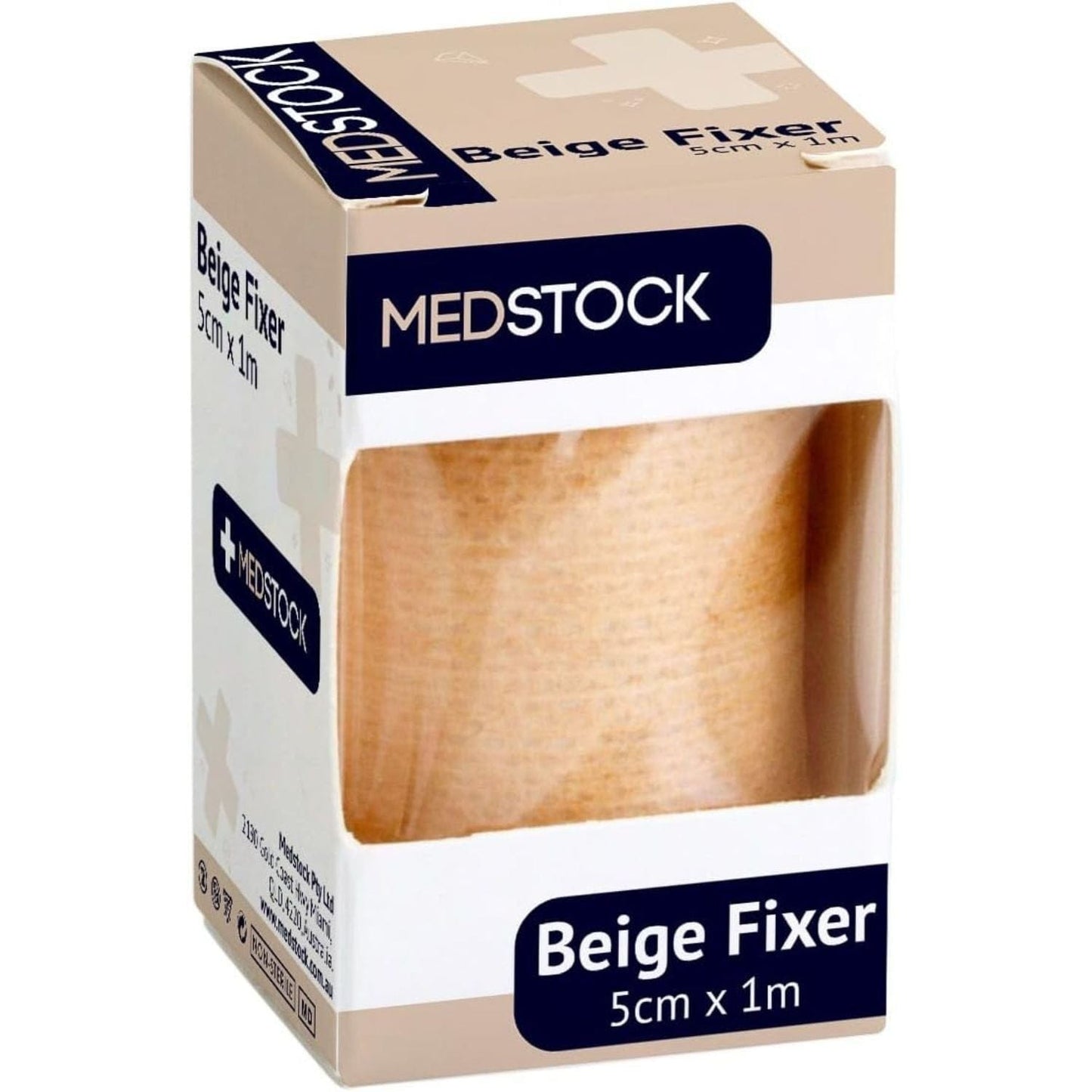 Medstock Tape Fabric Fixer Beige