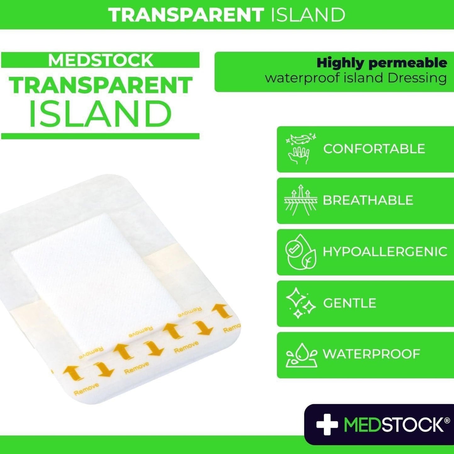 Medstock Transparent Island Dress