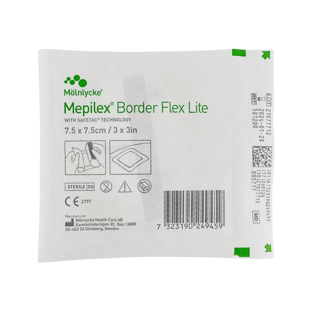 Mepilex Border Flex Lite 7.5 x 7.5cm
