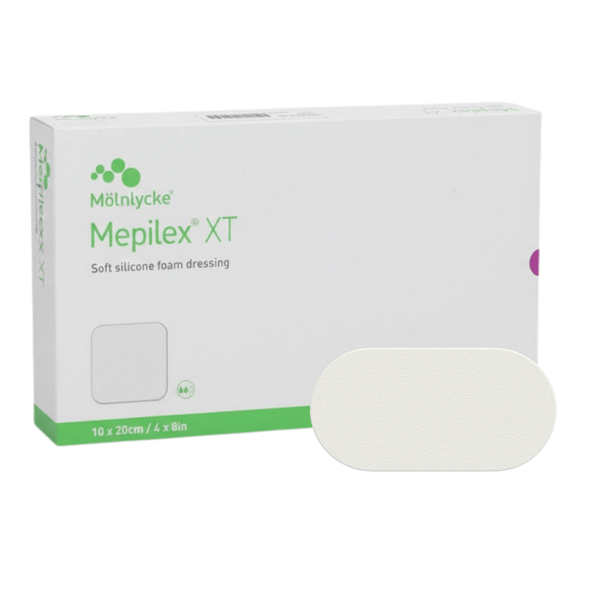 Molnlycke Mepilex XT Foam Dressing