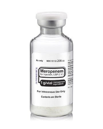 Sun Pharma Antibiotics Meropenem 1000mg Vial - Intravenous (IV) Antibiotic