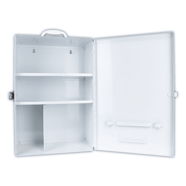 Metal First Aid Cabinet – Medium to Large Workplace Storage (41×57.5×13cm)