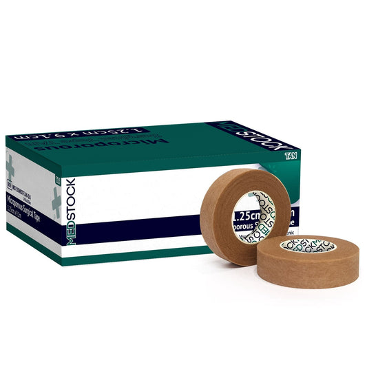 Microporous Surgical Tape Tan 2.5cm x 9.1m