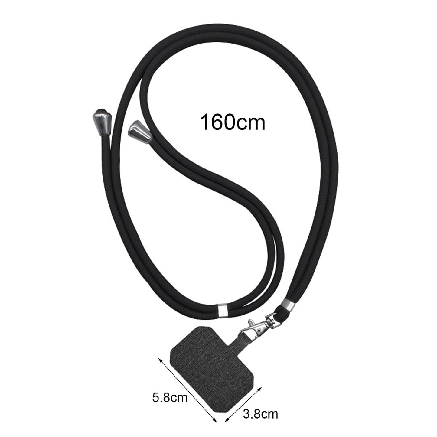 Mightlink Phone Lanyard,Universal Crossbody Cell Phone Lanyards Adjustable Shoulder Neck Straps,Cell Phone Lanyard Compatible for All Smartphones Dark Blue