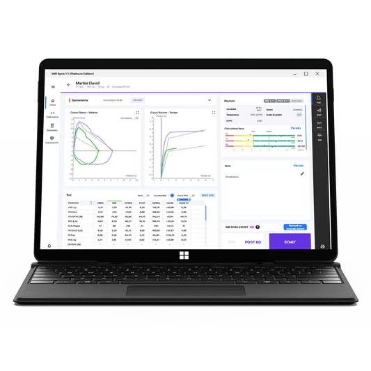 MIR Softwares MIR Spiro Software Platinum - 1 Year Subscription for Spirometry