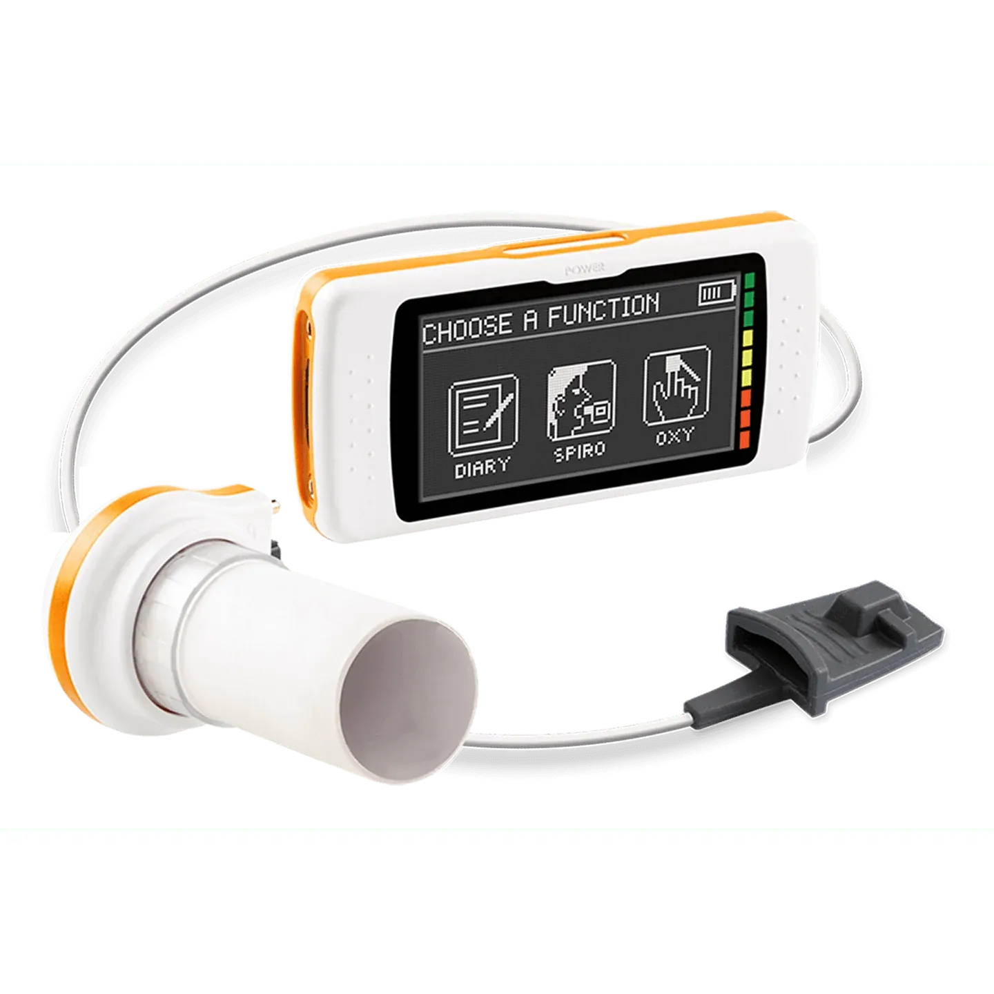 MIR Pulmonary Diagnostics MIR Spirobank II Smart Spiro   Oxi - With 1 year free platinum software subscrip