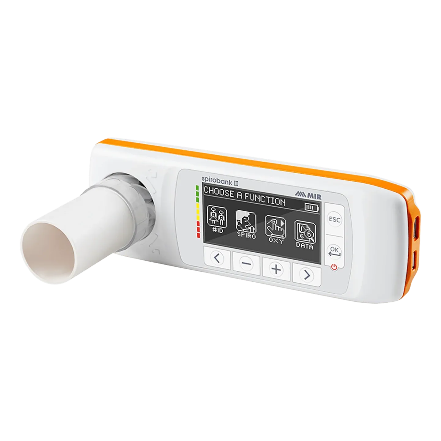 MIR Pulmonary Diagnostics MIR Spirobank II Smart Spiro   Oxi - With 1 year free platinum software subscrip