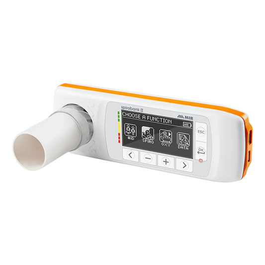 MIR Pulmonary Diagnostics MIR Spirobank II Smart Spiro   Oxi - With 1 year free platinum software subscrip