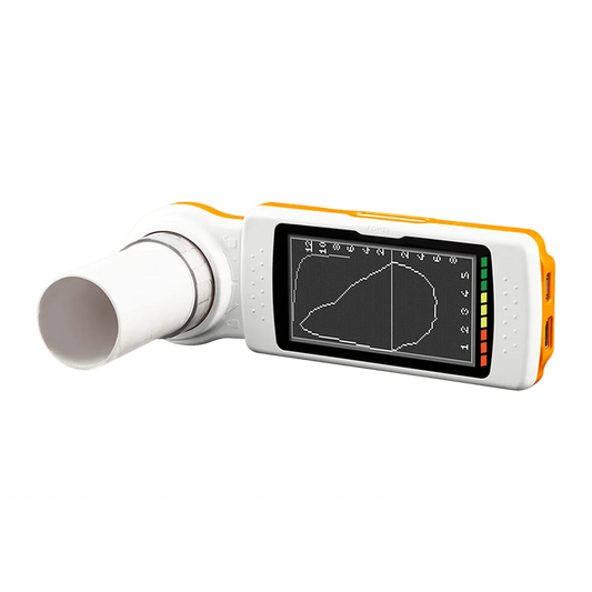 MIR Spirometers MIR Spirodoc Spirometer With 3D Oximeter, Touchscreen, Bluetooth, 101x48x16mm