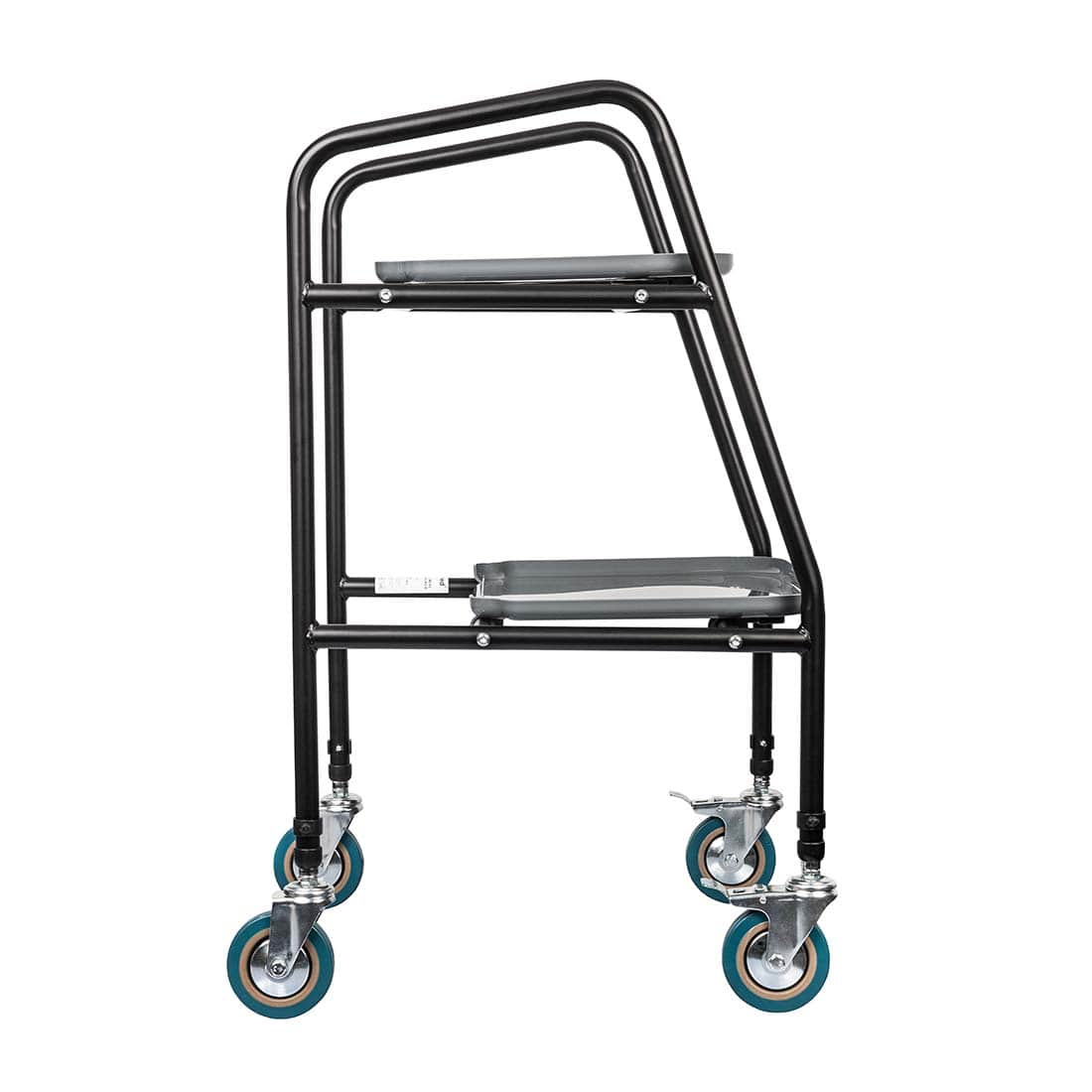 Mobile Meal Tray Walker – Height Adjustable, Lockable Brakes