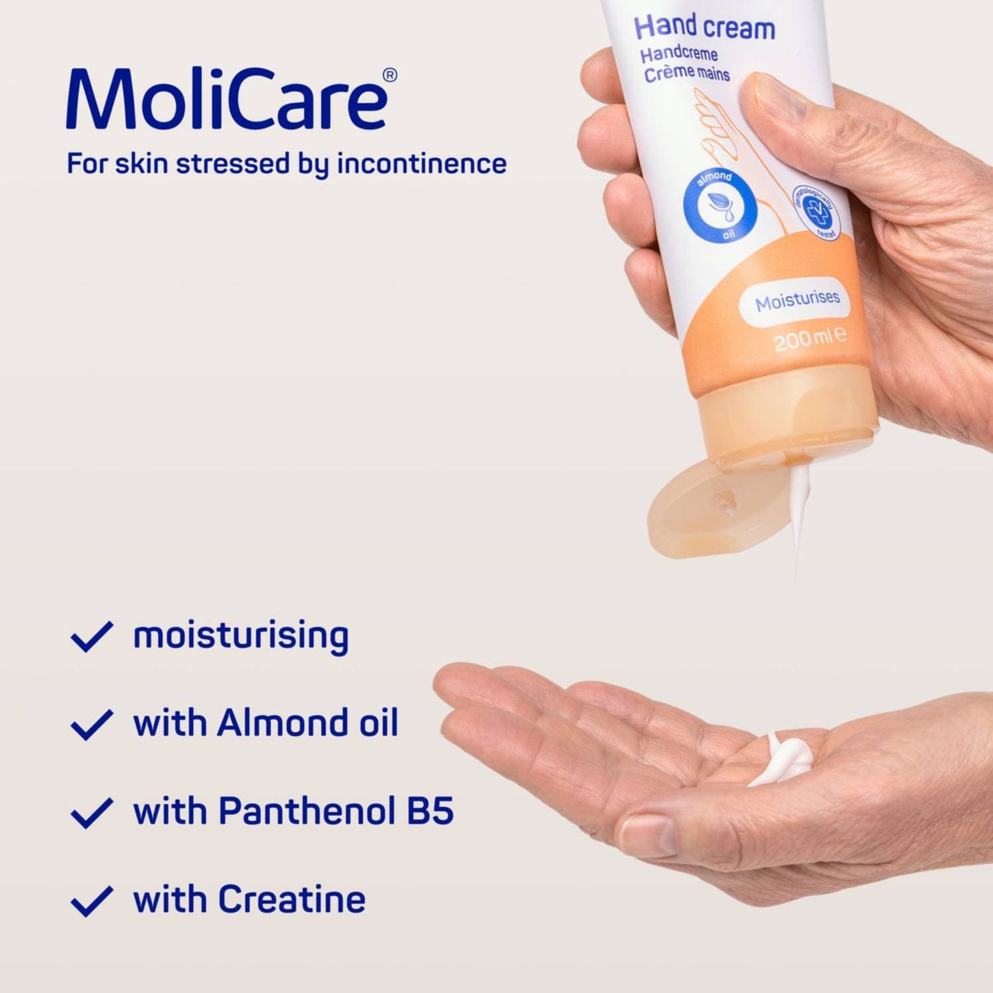 Molicare Hand Cream 200ml