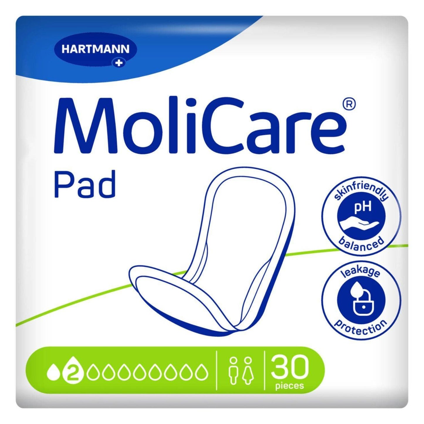 Molicare Pad - 2 Drops