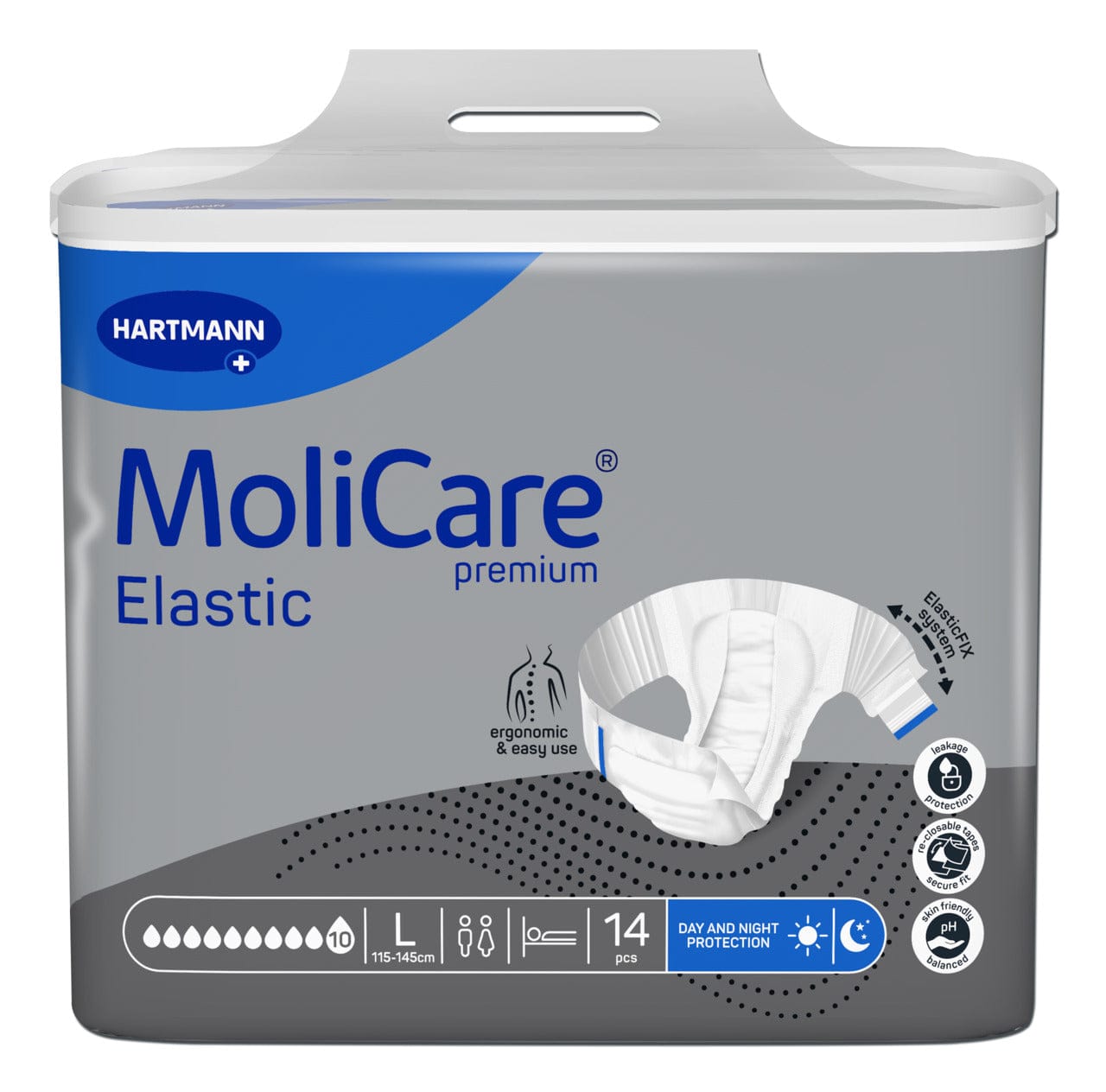 Molicare Premium Elastic 10 Drop Large