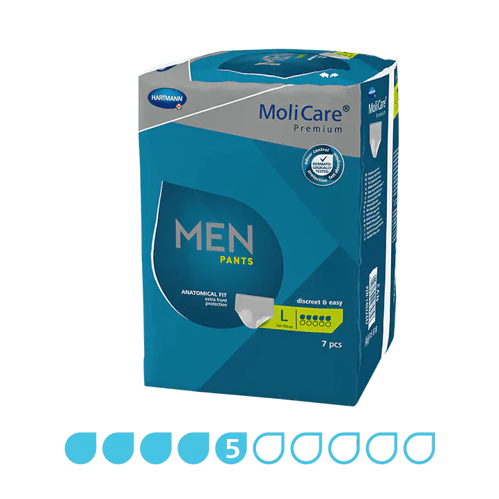 Molicare Premium Men Pants 5 Drops Large
