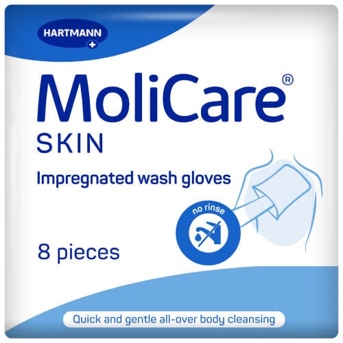 MoliCare® Skin Impregnated Wash Gloves