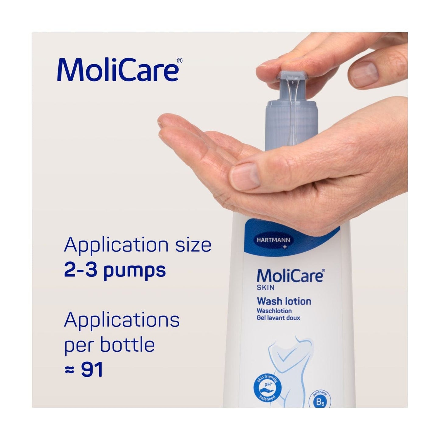 MoliCare Skin Wash Lotion 500ml