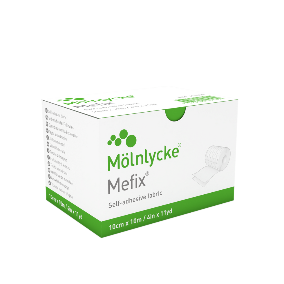 Molnlycke Mefix Self-Adhesive Fabric Tape 10cm x 10m