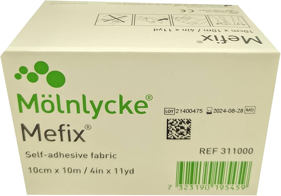 Mefix Self-Adhesive Fabric Tape 10cm x 10m 2