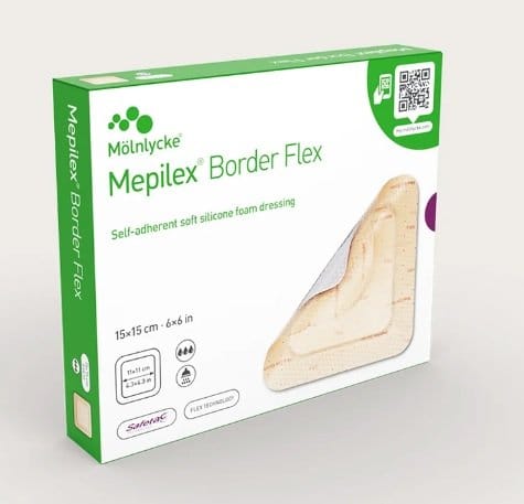 Molnlycke Mepilex Border Flex