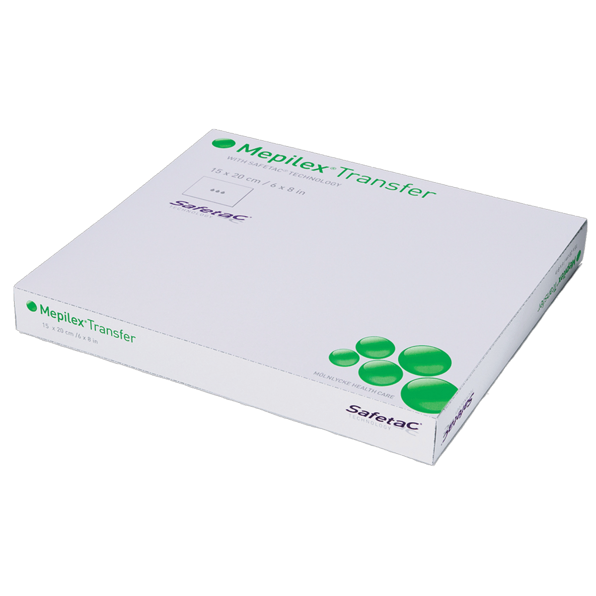 Molnlycke Mepilex Transfer Dressing 7.5cm x 8.5cm