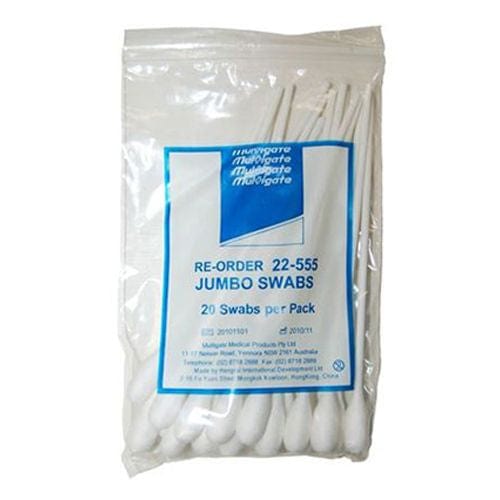 Multigate Mouth JUMBO SWABS 16cm Non Sterile