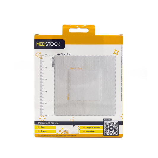 Multipack Fabric Island Dressing 10cm x 10cm