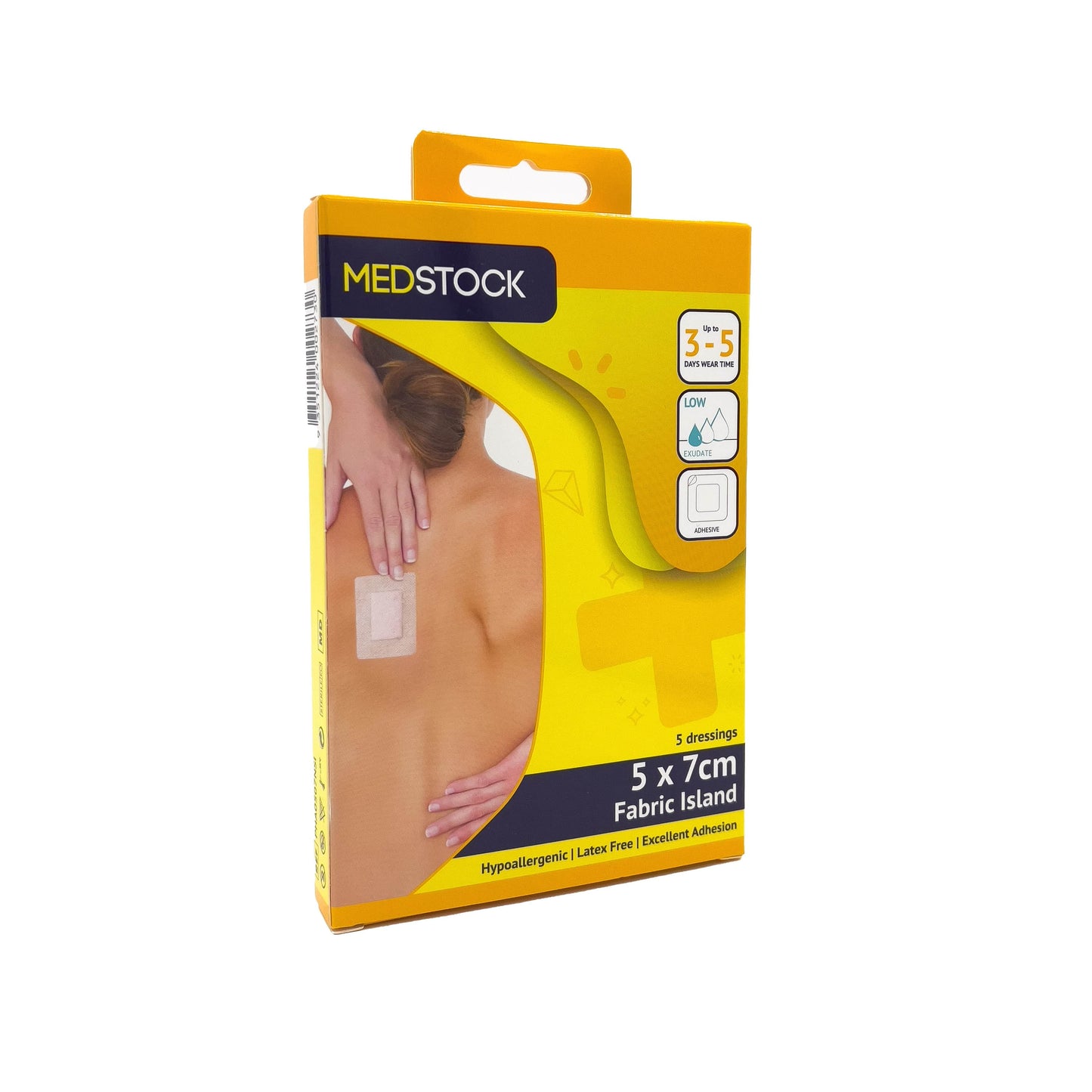 Multipack Fabric Island Dressing 5cm x 7cm