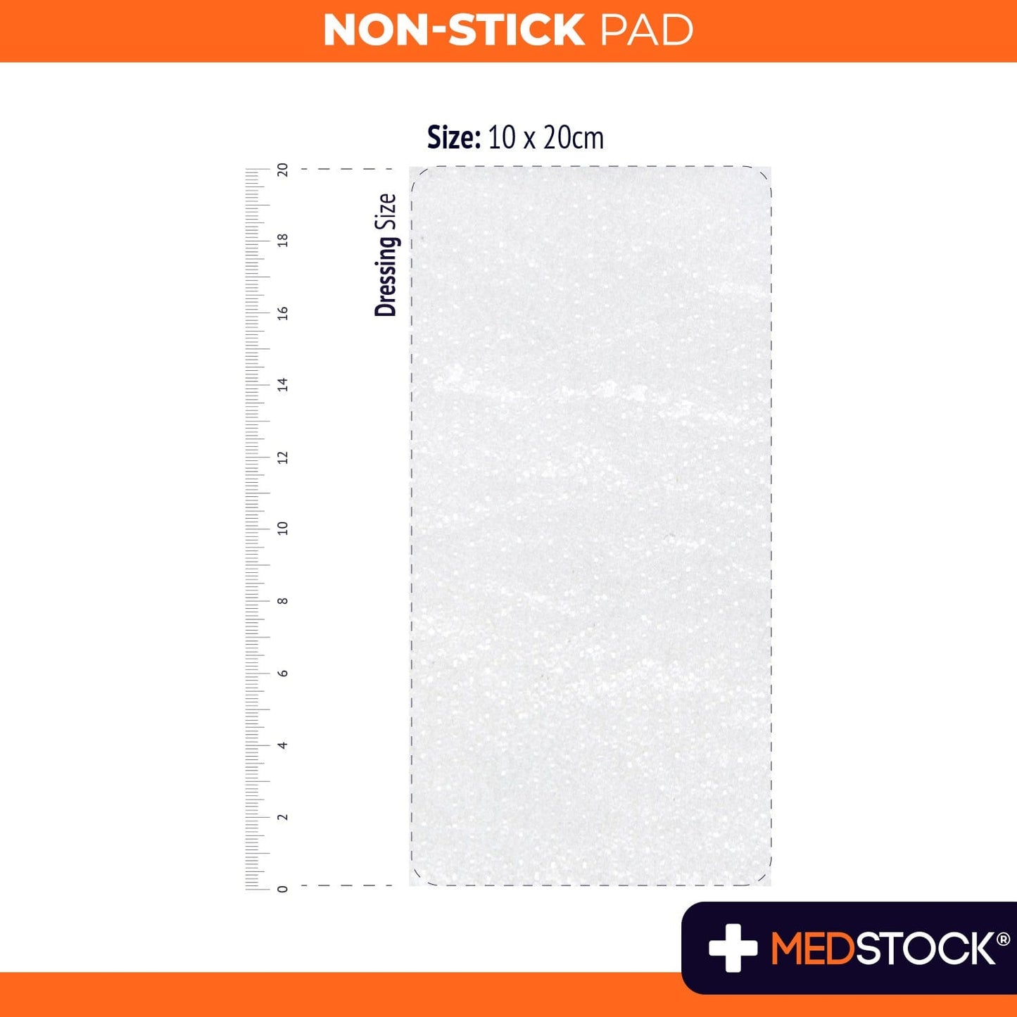 Multipack Non-Stick Pad 10cm x 10cm