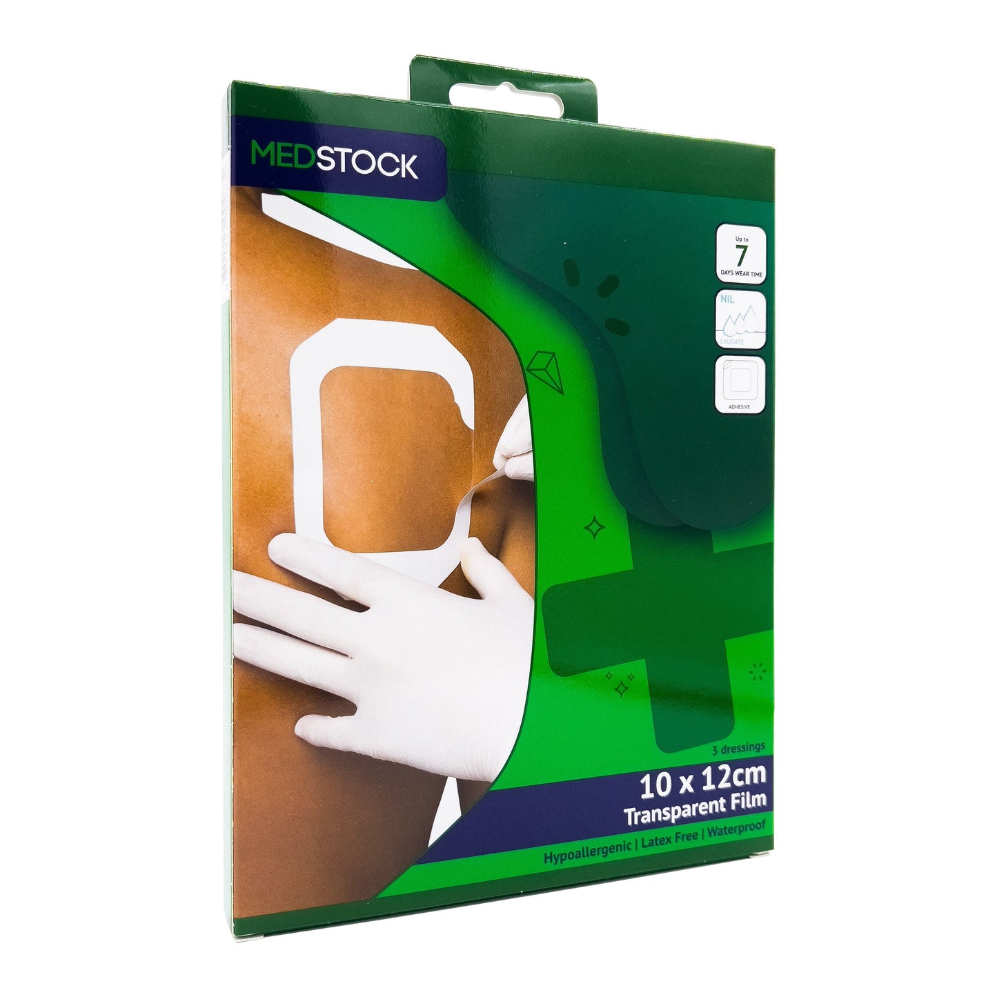 Multipack Transparent Film Dressing 10cm x 12cm