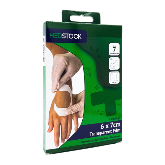 Multipack Transparent Film Dressing 6cm x 7cm