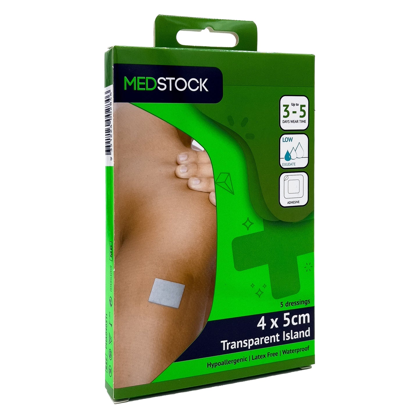 Multipack Transparent Island Dressing 4cm x 5cm