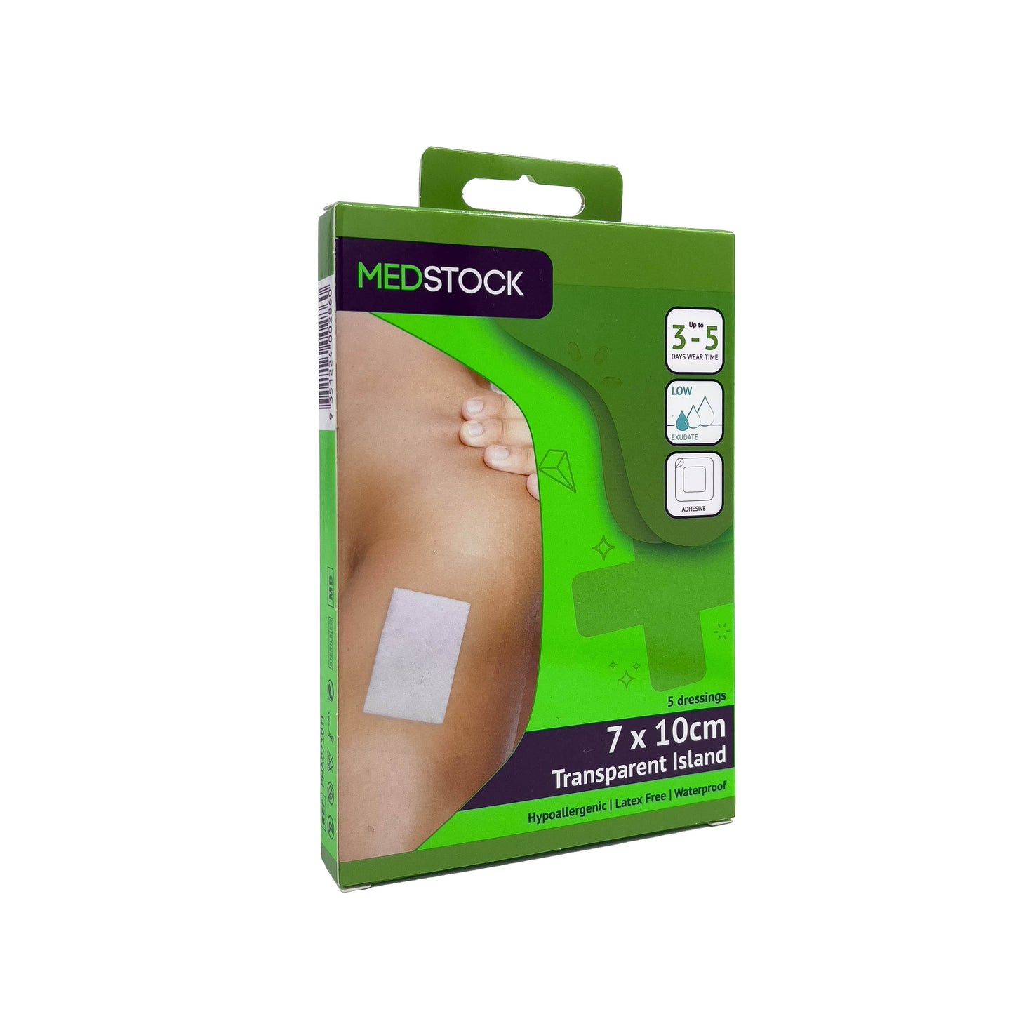 Multipack Transparent Island Dressing 7cm x 10cm