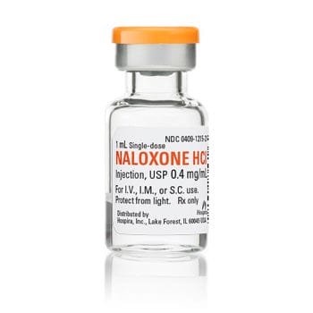 Pfizer Opioid Antagonists Naloxone Hydrochloride Injection 400mcg/ml, 1ml Ampoule