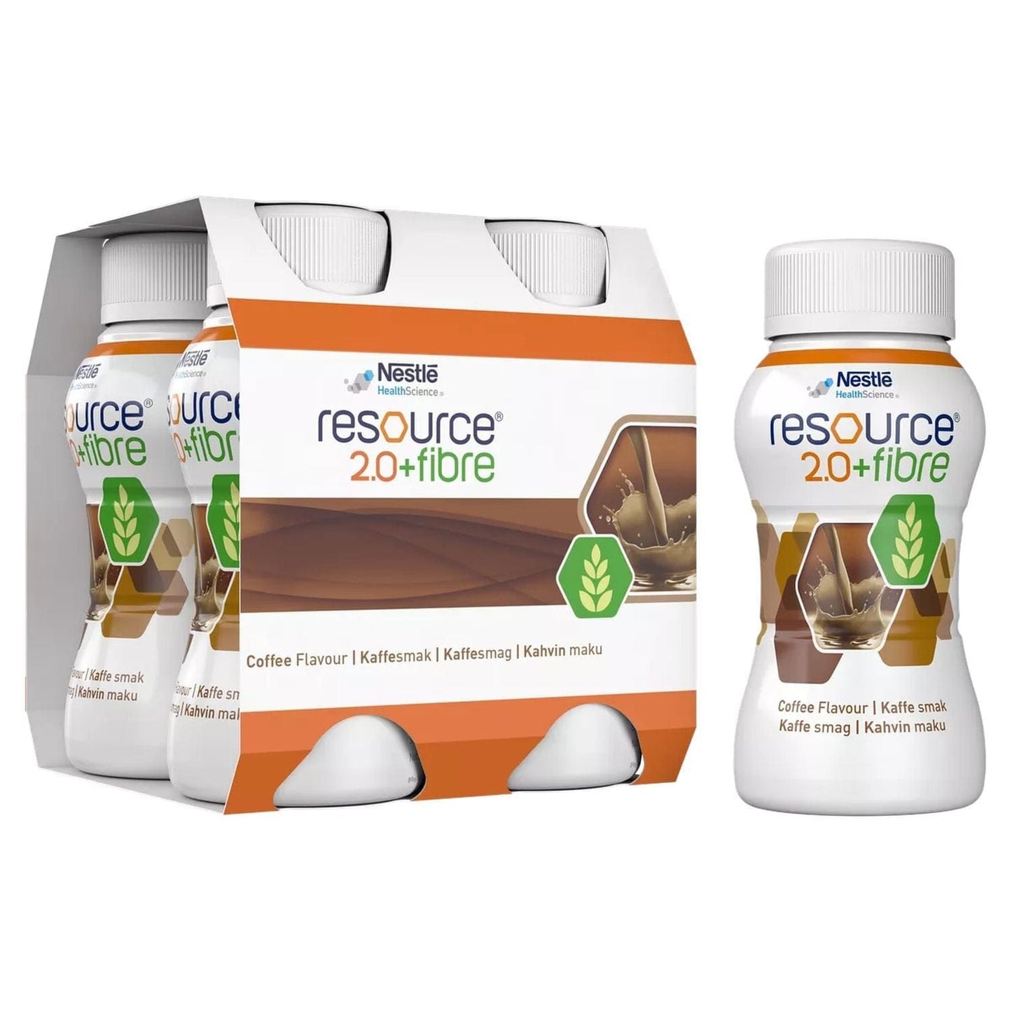Nestle 2.0 Fibre Coffee 4x200ml