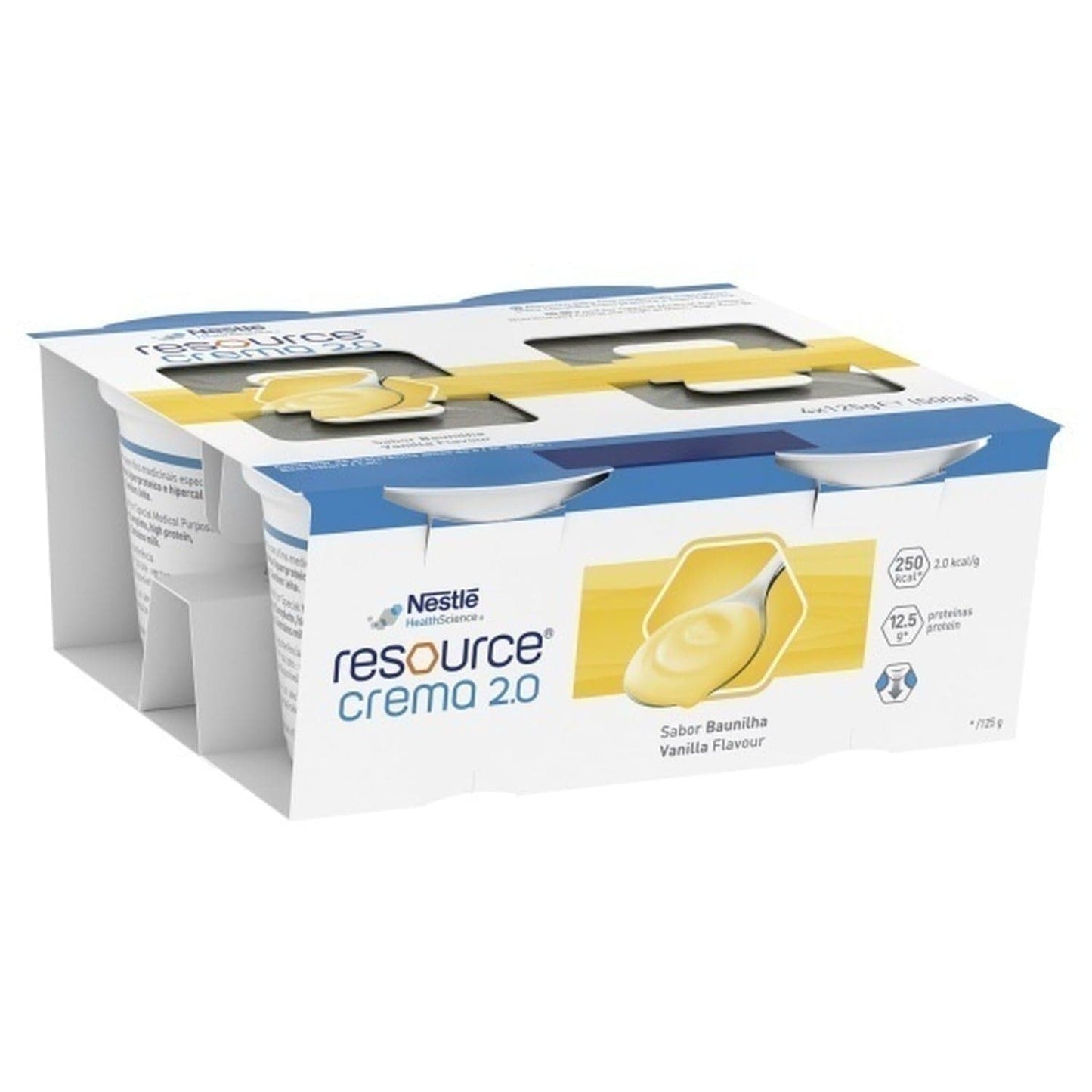 Nestle Dessert 2.0 Vanilla 4 x125g