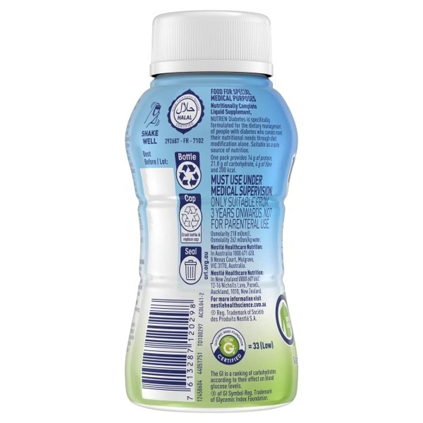 Nestle Healthscience Nutren Diabetes Vanilla 200ml